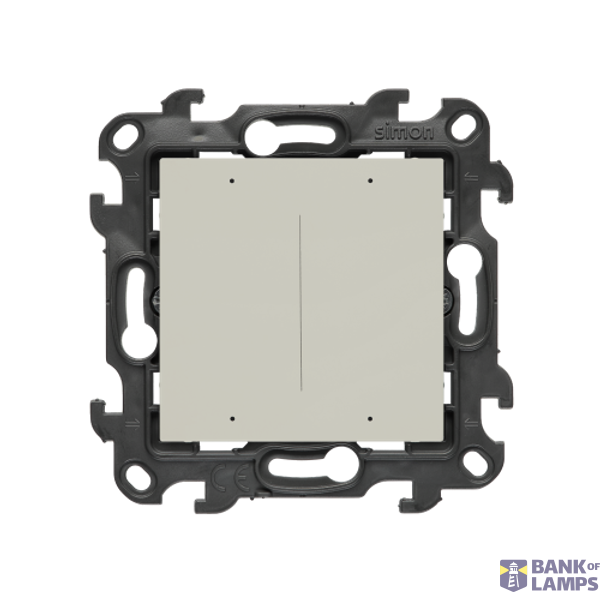 SOON ON SALE, double electronic roller blind controller, (module), Simon 24, IP20, cashmere image 1