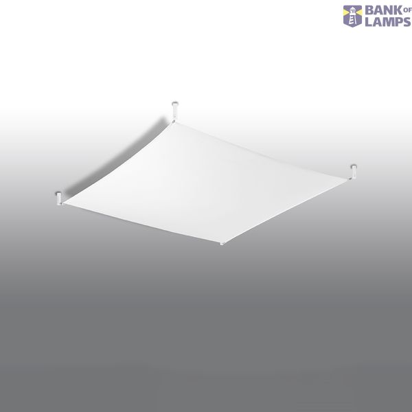 CEILING LAMP LUNA 2 WHITE G13 4X9W IP20 image 3