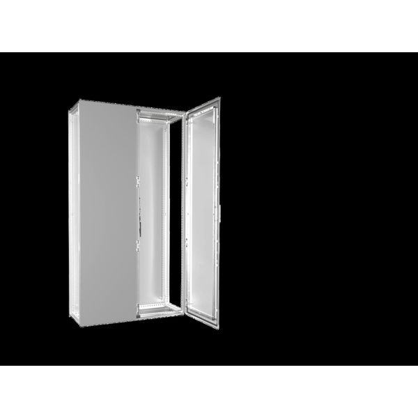 VX Distribution enclosure (ISV), WHD: 1100x2000x400 mm, sheet steel, two-door image 2