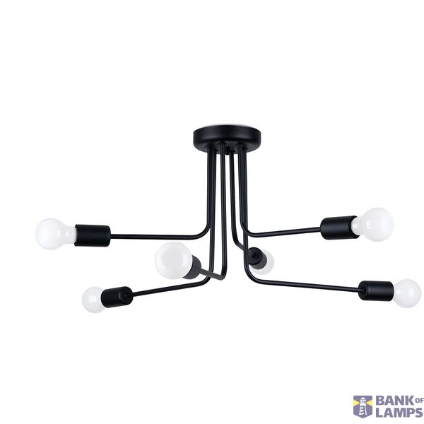 Chandelier NORAH 6 black image 1
