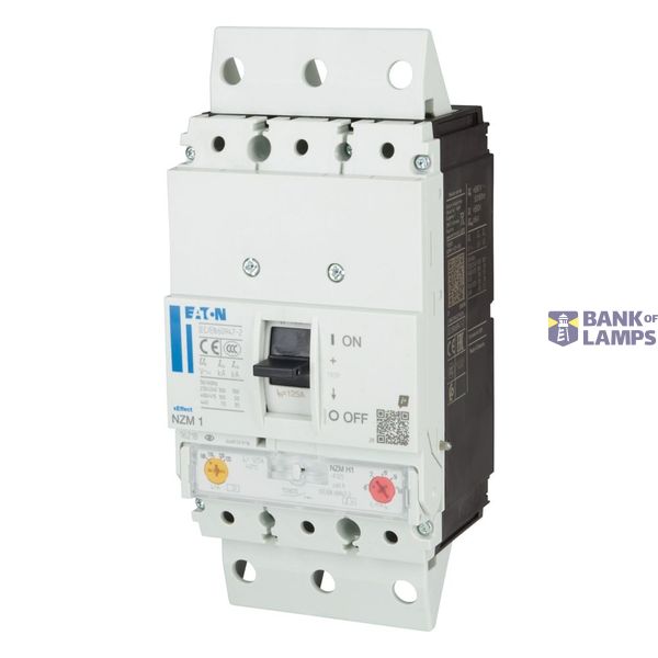 NZMB1-A80-S5-10-SVE Eaton Moeller series NZM molded case circuit breaker thermo-magnetic image 1