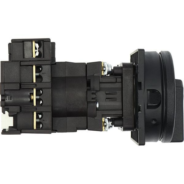 P1-25/V/SVB-SW/N Main switch, P1, 25 A, rear mounting, 3 pole + N, STOP function, With black rotary handle and locking ring, Lockable in the 0 (Off) position image 22