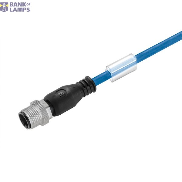 Sensor-actuator Cable, M12, Number of poles: 2, 10 m, pin, straight, L image 1