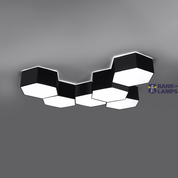 CEILING LAMP SUNDE 15 BLACK E27 2X60W IP20 image 8