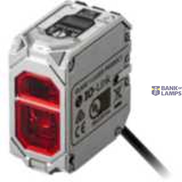 Photoelectric sensor, aluminum die cast (chrome plating) case, red las image 3