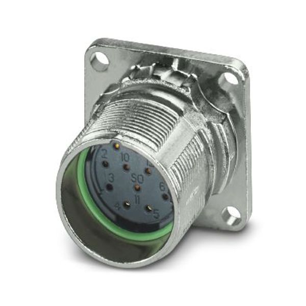 M23-12S1N8AW600S - Device connector front mounting image 1