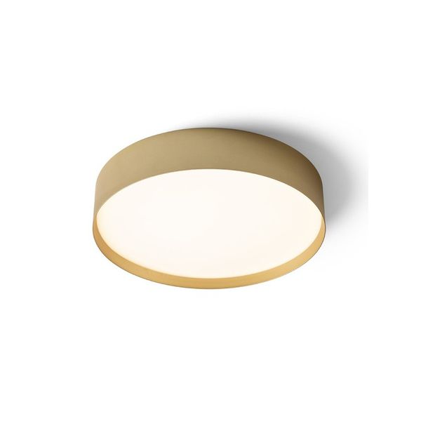 SOLIS 40 DIMM surface mounted pearl gold 230V LED 50W 3000K image 1