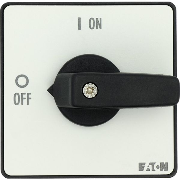 T5-4-15682/E On-Off switch, 6 pole + 1 N/O + 1 N/C, 100 A, 90 °, flush mounting image 4