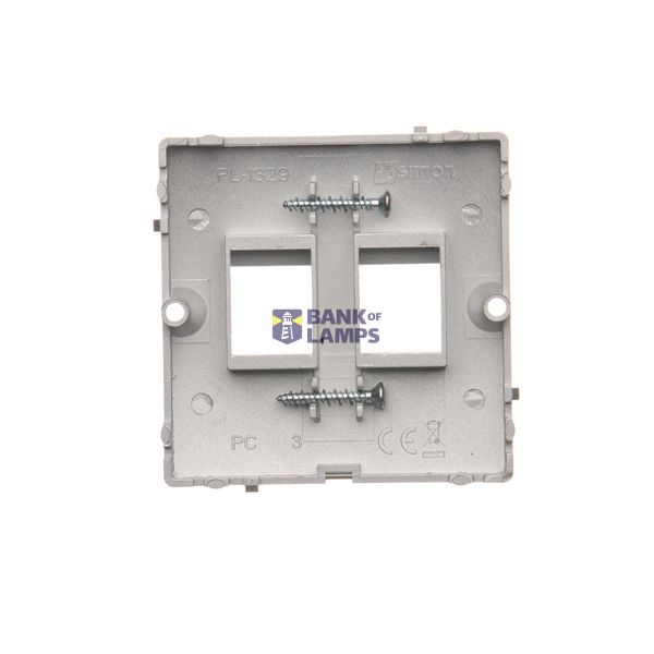 Single socket outlet with Schuko earthing, with shutters, satin, metallized, 16A image 1
