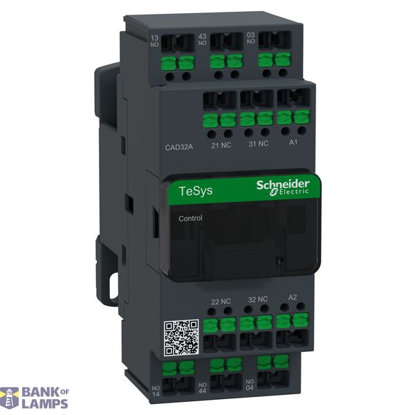 Relay Deca 3NO 2NC 3P 380V AC Snap-in image 2