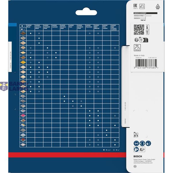 Circular saw blade Expert for Steel 184 x 20 x 2,0 mm, 48 image 1