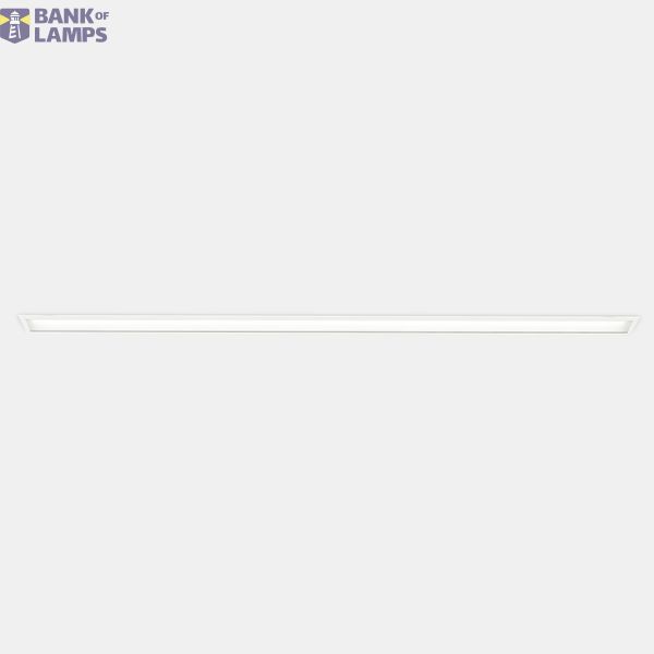 Lineal lighting system Infinite Pro 854mm Recessed Hexa-Cell 12.8W LED neutral-white 4000K CRI 80 ON-OFF White IP44 648lm image 1