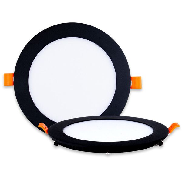 LED ceiling light Toro R15, 15W, 2700K, black light color image 1