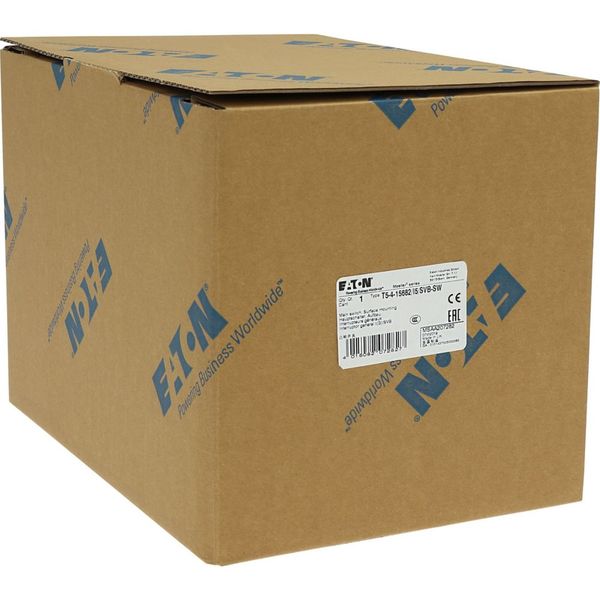 T5-4-15682/I5/SVB-SW Main switch, T5, 100 A, surface mounting, 4 contact unit(s), 6 pole, 1 N/O, 1 N/C, STOP function, With black rotary handle and locking ring, Lockable image 39