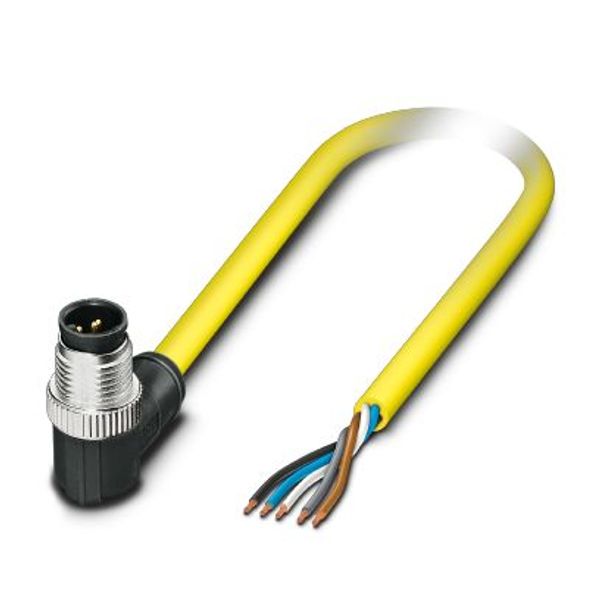 SAC-5P-M12MR/ 5,0-542 BK - Sensor/actuator cable image 2