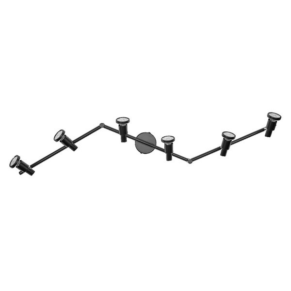 LED SPOT 6X3.4W 927 GU10 BK OSRAM image 1