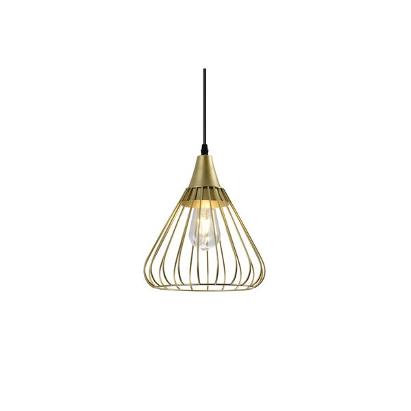 Ceiling fixture TESS,2516,AC220-240V,50/60Hz,1*E27, IP20, Diameter 24 CM,single, gold image 1