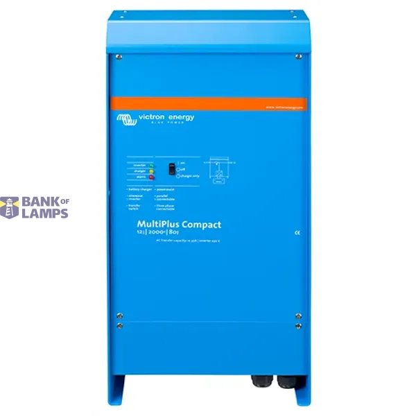 Victron Energy Power inverter / charger MultiPlus Compact 12/2000/80-50 120V VE.Bus UL 458 image 1