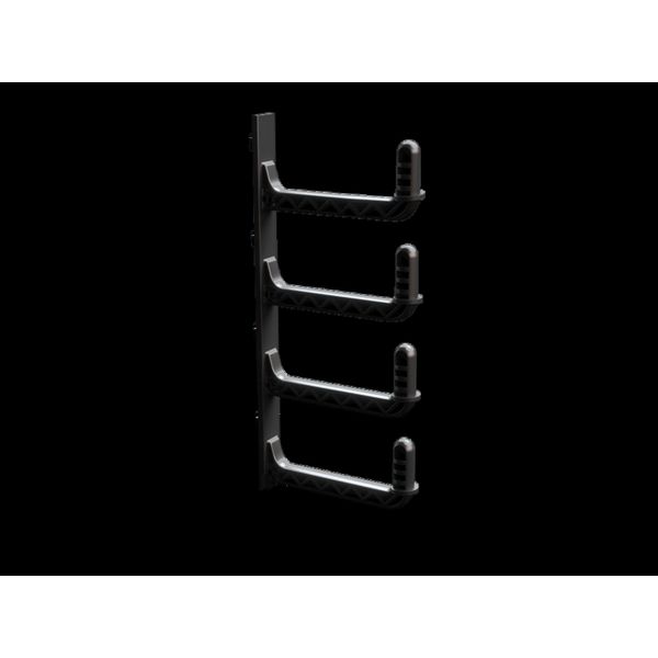 VX IT cable finger, 6 U, for 19" rails, 2.5 mm image 2