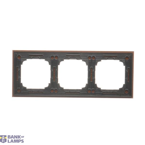 Double socket with earthing and shutters, module, 16A, quick connection, graphite mat image 1