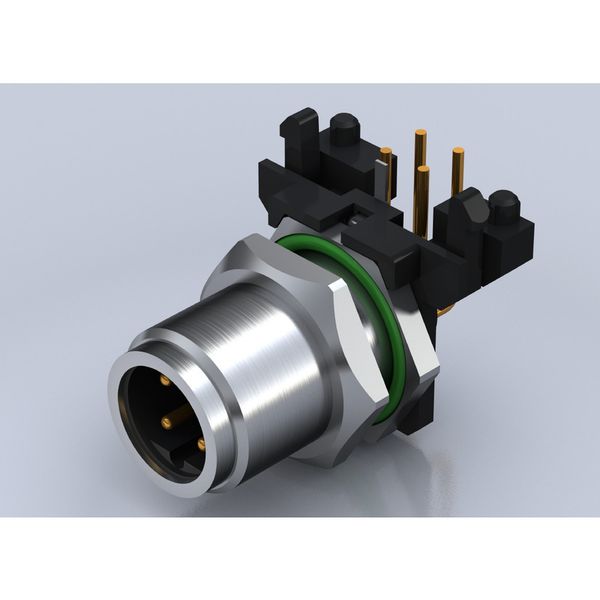 Built-in plugs, M12, Mounting thread: M 12, Number of poles: 4, Strand / cable length: image 1