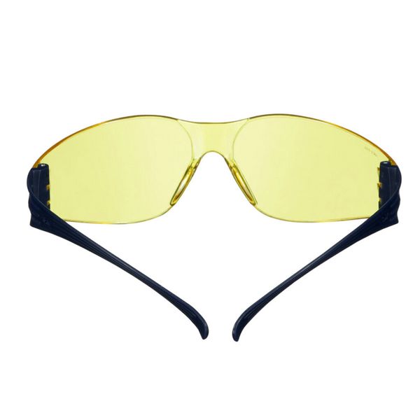 3M™ SecureFit™ 100 Safety Glasses, Blue frame, Anti-Scratch / Anti-Fog image 2