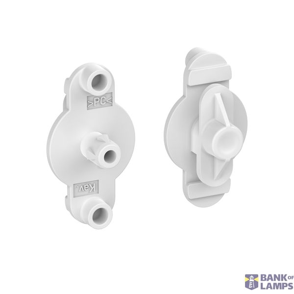 Cable tray fastening, light grey KTB 2 image 1