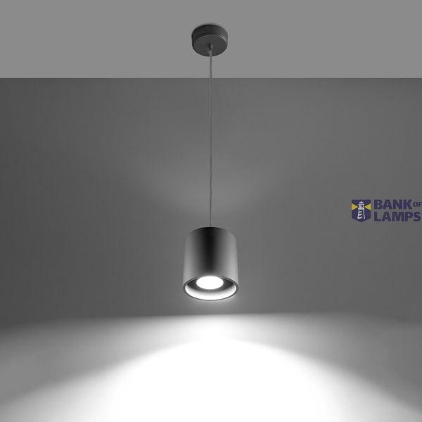 HANGING LAMP ORBIS 1 GREY GU10 1X40W IP20 image 5