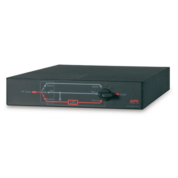 APC Service Bypass Panel - 200/208/240V; 30A; BBM; L6-30P input; (2) L6-30R (2) L6-20R output image 1