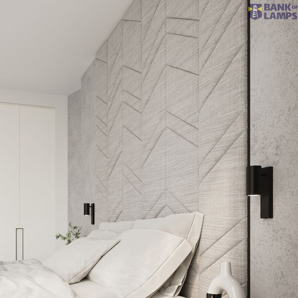 UTTI WALL LAMP BLACK GU10 1X40W IP20 image 5