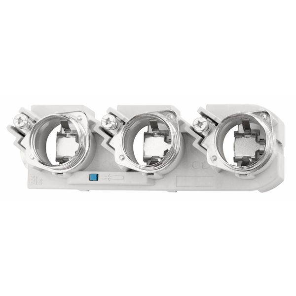 D-fuse base, busbar-mounting bar 5/10 mm, gauge ring (The price is shown without markup on metals. Request a quote for accurate information) image 1