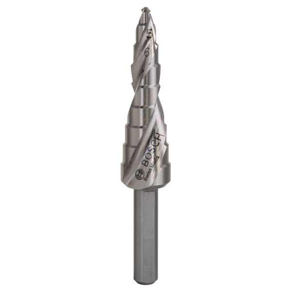 Step drill bits HSS 4 - 12 mm, 6,0 mm, 66,5 mm 1 pcs. image 1