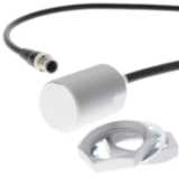 Proximity sensor, inductive, brass-nickel, Spatter-coating, M30, shiel E2E 8512M image 3