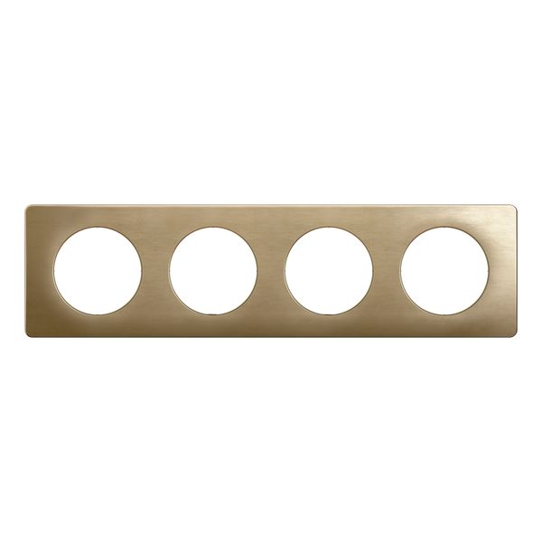 PLATE 4 GANG SATIN BRONZE image 6