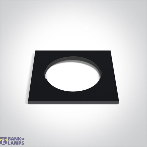 BLACK DECORATIVE BASE SQUARE FOR 10105H / 10112HA image 1