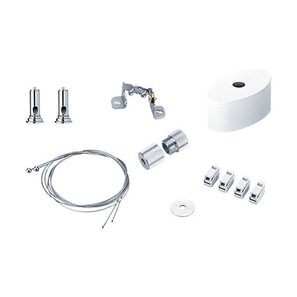 LINARIA LED SUSP SET ASI3 WH - Mounting- and power-feed kit image 1
