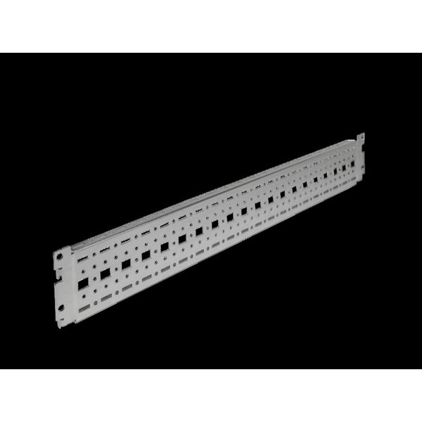 TS punched section with mounting flange, 17 x 73 mm image 2