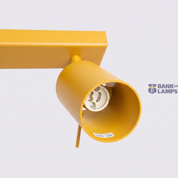 Ceiling lamp RING 4L yellow image 2