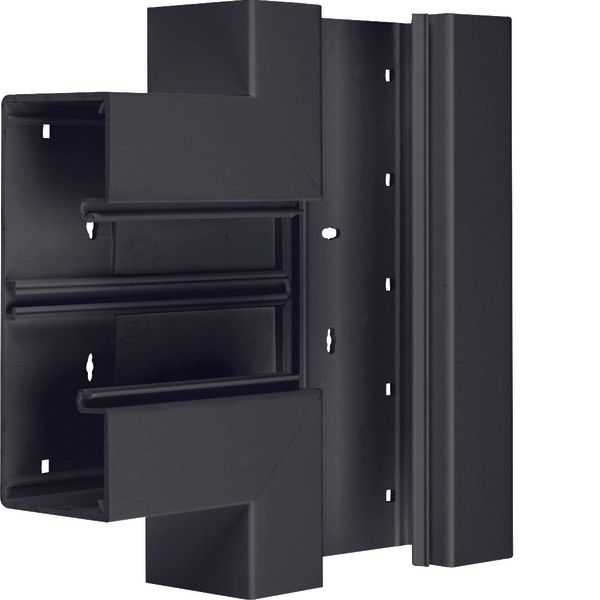 T-piece of base profile for BR 68x170mm lid 80mm in graphite black image 1