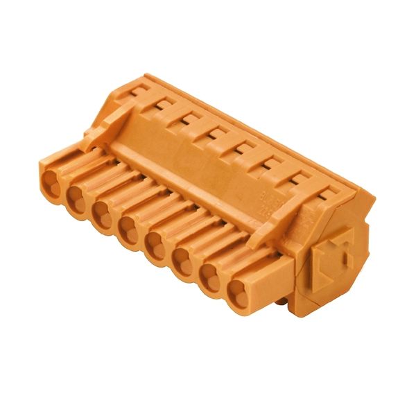 PCB plug-in connector, female plug, 5.08 mm, Number of poles: 2, 225°, Clamping yoke connection, Clamping range, max. : 4 mm², Box image 1