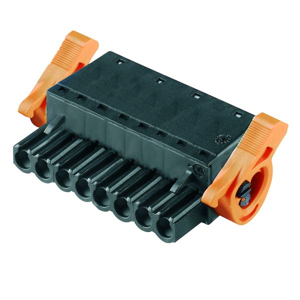 PCB plug-in connector, female plug, 5.08 mm, Number of poles: 5, 180°, PUSH IN with actuator, Clamping range, max. : 3.31 mm², Box image 1