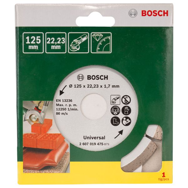 Diamond Cutting Disc ECO For Universal, 125x22.23x1.7 mm image 2