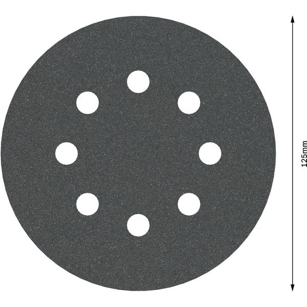 F355 sanding sheet, pack of 5 125 mm, 240 image 2