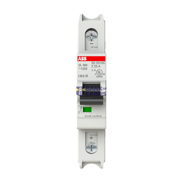 SU201DC-Z25 Miniature Circuit Breaker image 1