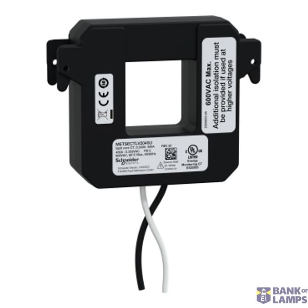 Split core CT, .3V, 400A UL2808 image 2