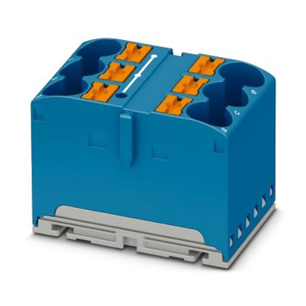 PTFIX 6X10/S-G BU - Distribution block image 3