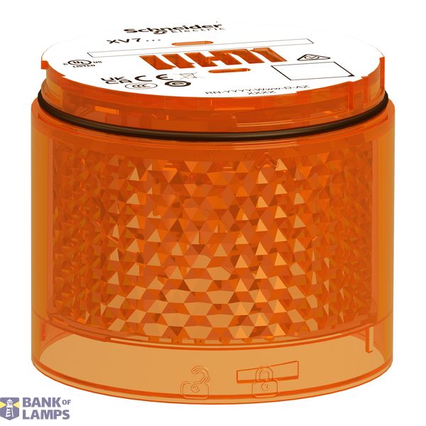 Flashing Orange Colored lens image 2