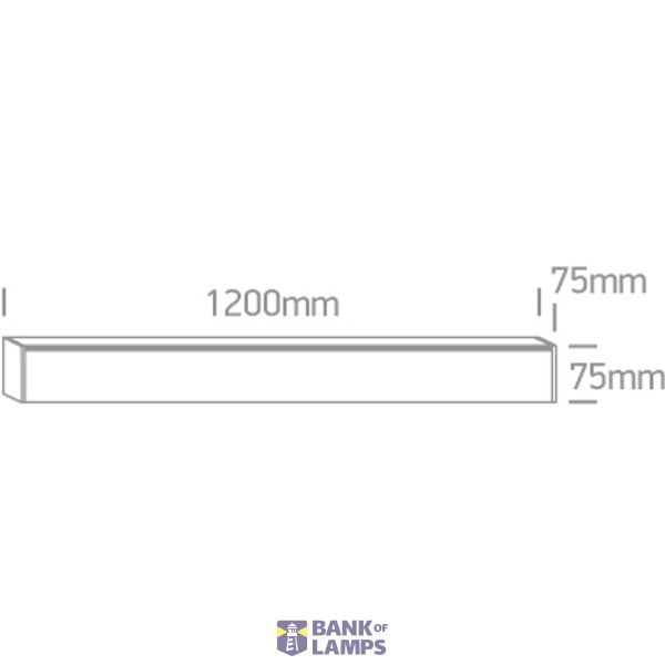 WHITE DIFFUSER UGR19 40W WW IP20 230V image 3