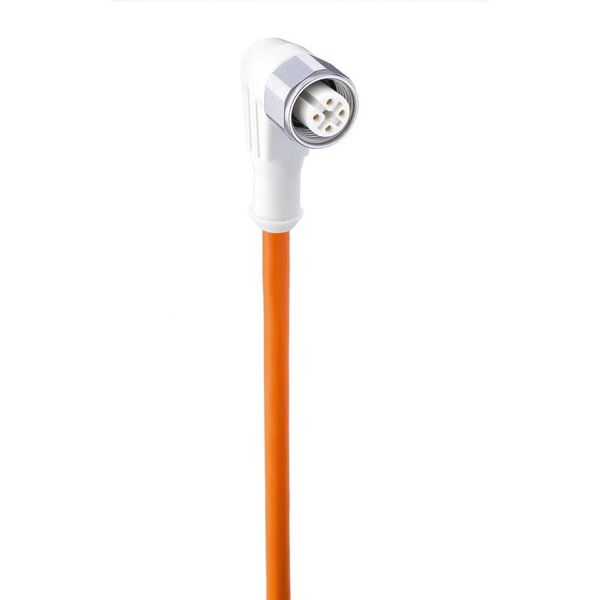 Sensor cable, M12 right-angle socket (female), 4-poles, PP detergent a AA041419F image 2