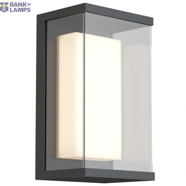 Outdoor Baker Street Wall Lamp Black image 2